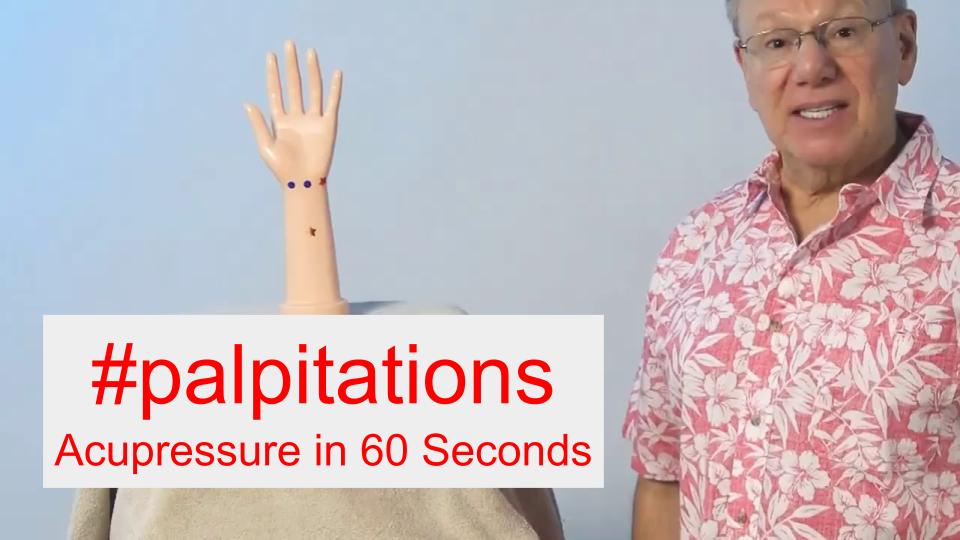 #palpitations - Acupressure in 60 Seconds