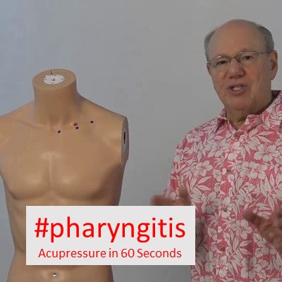 #pharyngitis - Acupressure in 60 Seconds