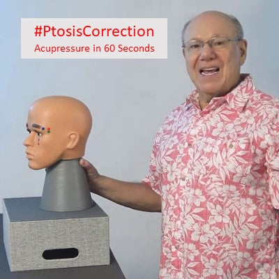 Say Goodbye to Droopy Eyelids: Acupressure Technique for Ptosis Correction!
