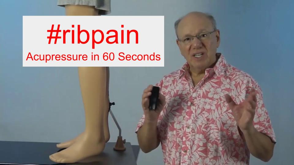 #ribpain - Acupressure in 60 Seconds
