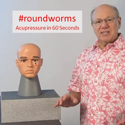 #roundworms - Acupressure in 60 Seconds