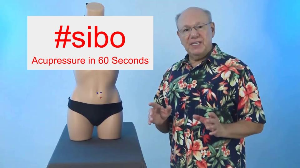 #sibo - Acupressure in 60 Seconds