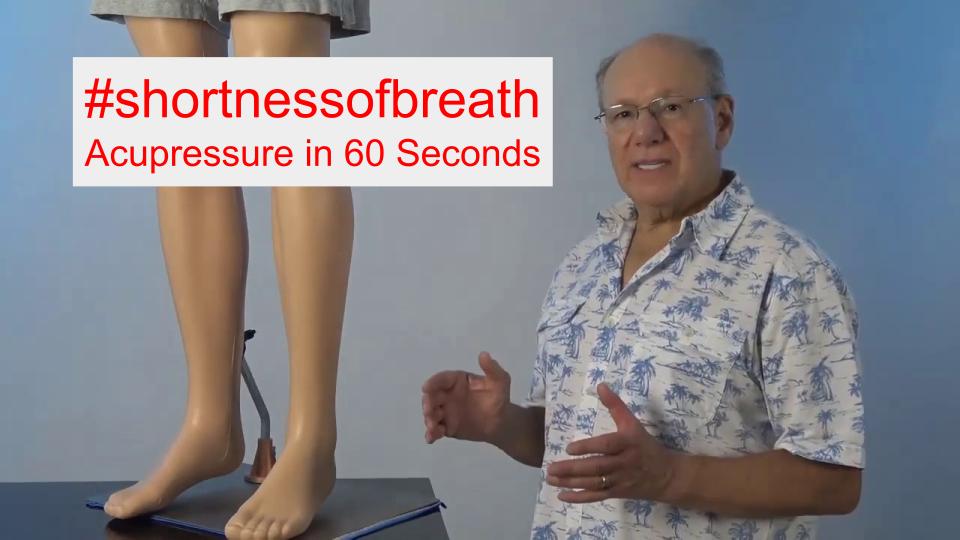 #shortnessofbreath - Acupressure in 60 Seconds
