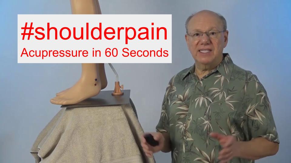#shoulderpain - Acupressure in 60 Seconds