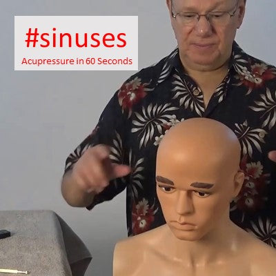 #sinuses - Acupressure in 60 Seconds