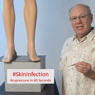 #SkinInfection - Acupressure in 60 Seconds