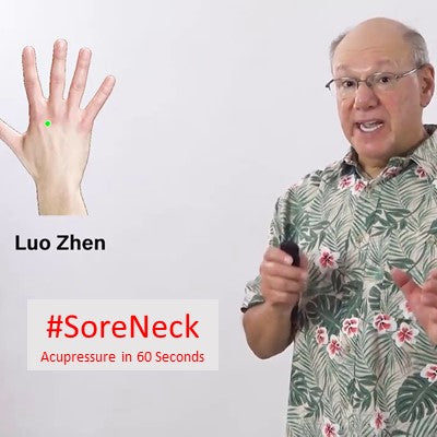 #SoreNeck - Acupressure in 60 Seconds