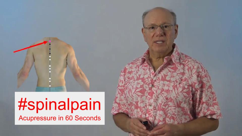 #spinalpain - Acupressure in 60 Seconds