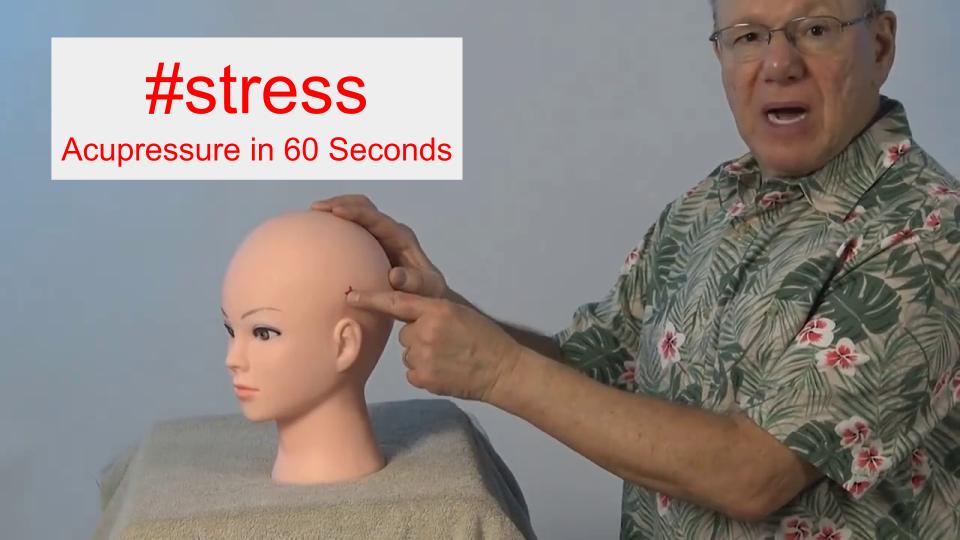 #stress - Acupressure in 60 Seconds