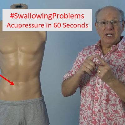 #SwallowingProblems - Acupressure in 60 Seconds