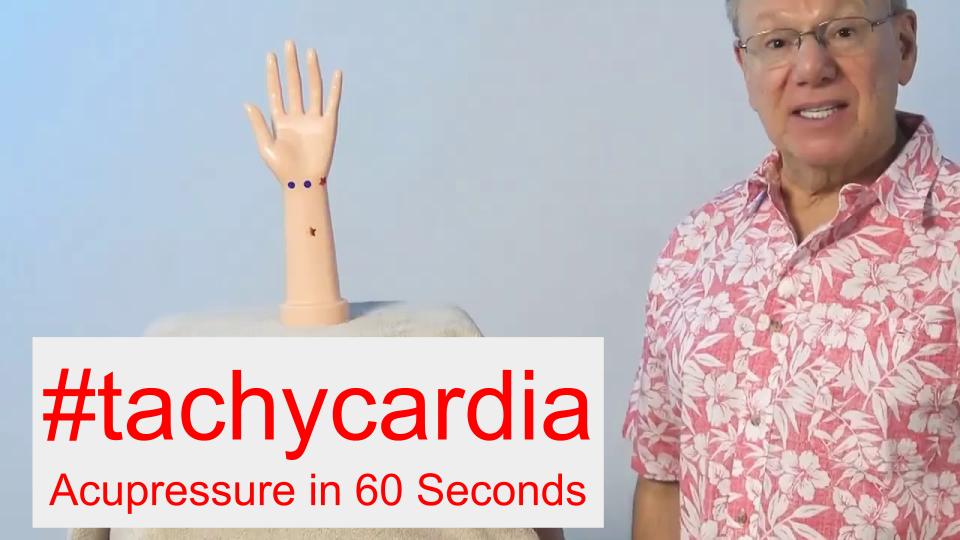 #tachycardia - Acupressure in 60 Seconds