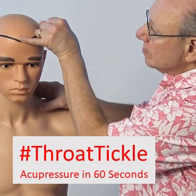 #ThroatTickle - Acupressure in 60 Seconds