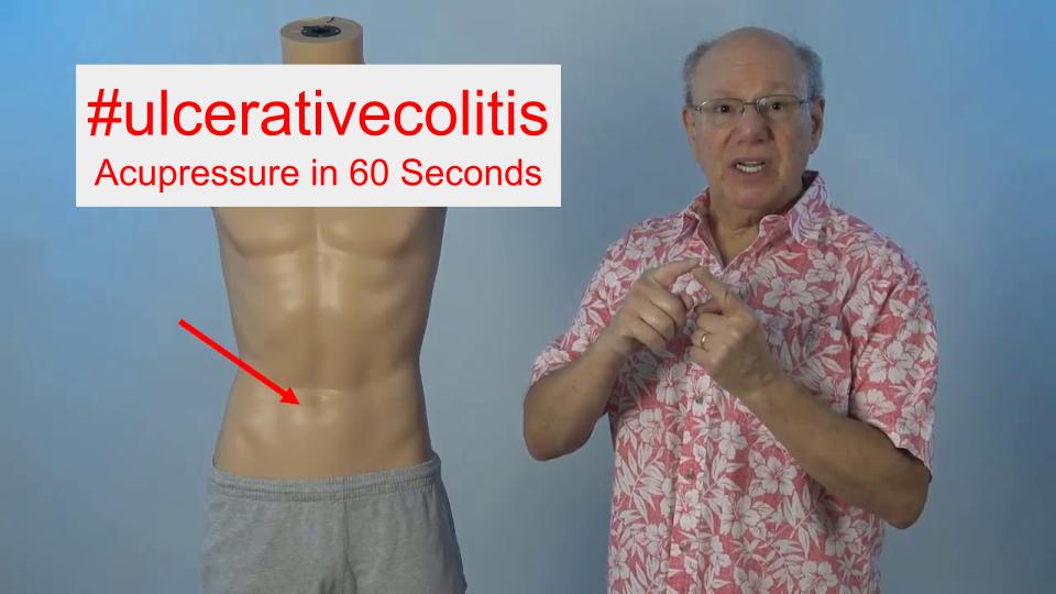 #ulcerativecolitis - Acupressure in 60 Seconds