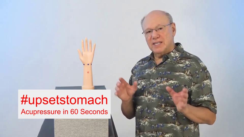 #upsetstomach - Acupressure in 60 Seconds