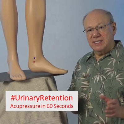 #UrinaryRetention - Acupressure in 60 Seconds