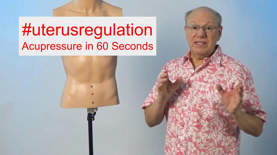 #uterusregulation - Acupressure in 60 Seconds