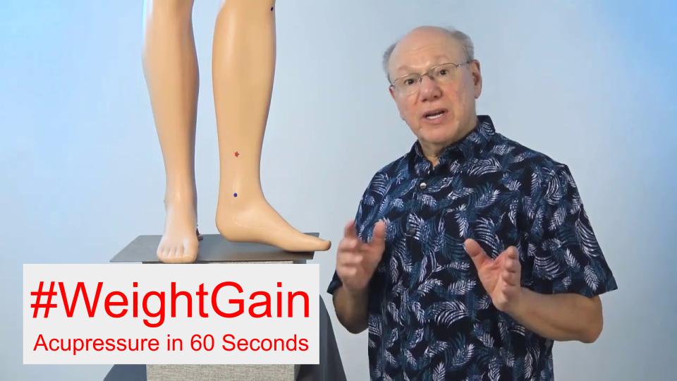 #WeightGain - Acupressure in 60 Seconds