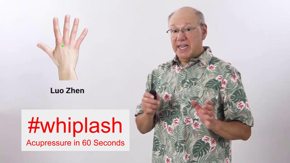 #whiplash - Acupressure in 60 Seconds