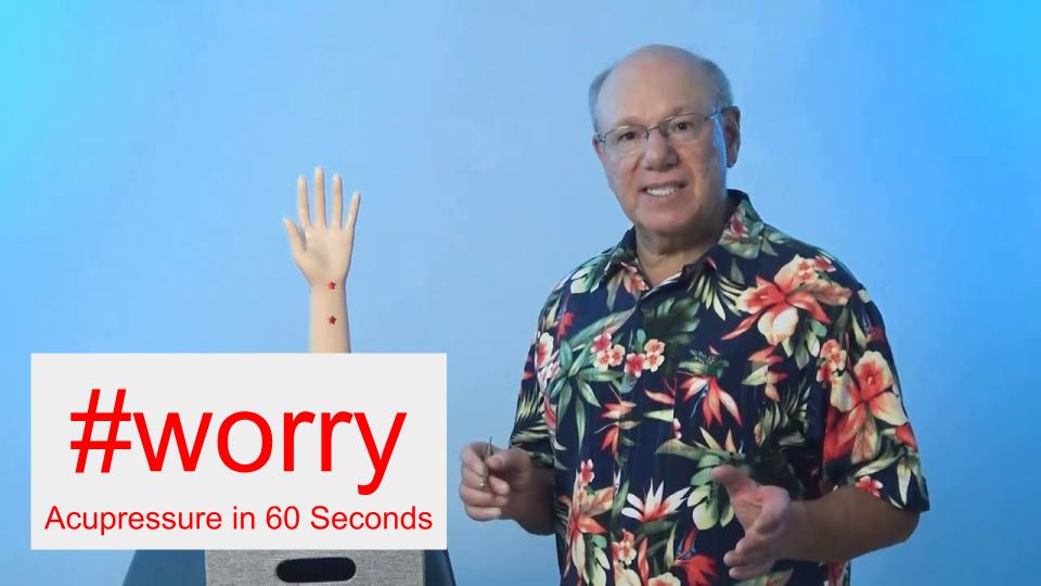 #worry - Acupressure in 60 Seconds