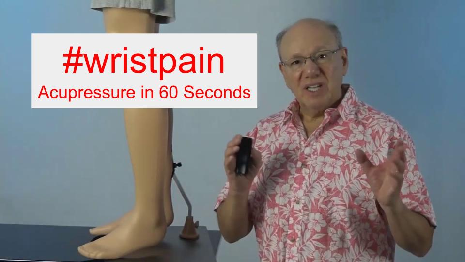 #wristpain - Acupressure in 60 Seconds