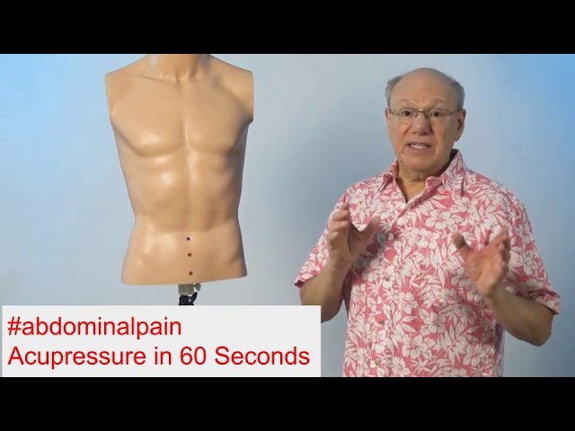 #abdominalpain - Acupressure in 60 Seconds