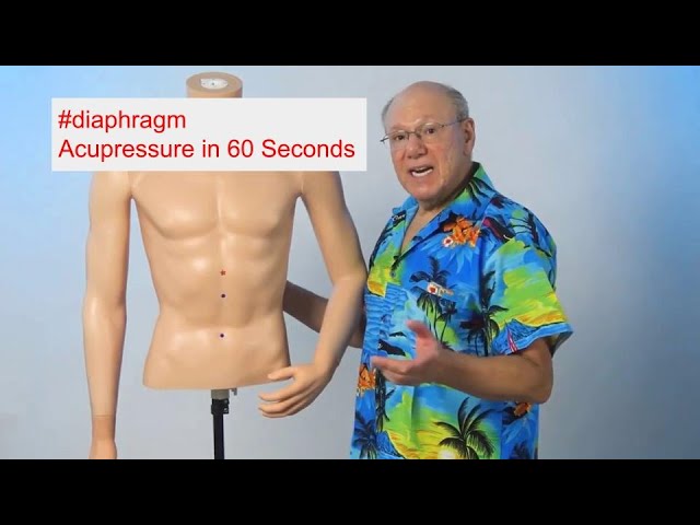 #diaphragm - Acupressure in 60 Seconds