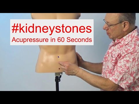 #kidneystones - Acupressure in 60 Seconds