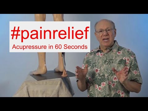 #painrelief - Acupressure in 60 Seconds