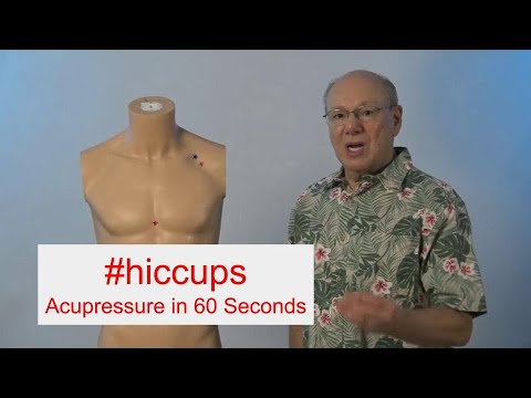 #hiccups - Acupressure in 60 Seconds