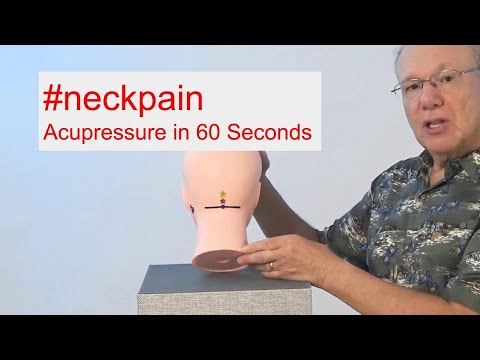 #neckpain - Acupressure in 60 Seconds