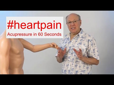#heartpain - Acupressure in 60 Seconds
