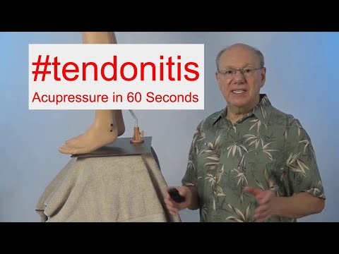 #tendonitis - Acupressure in 60 Seconds
