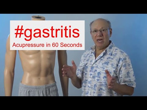 #gastritis - Acupressure in 60 Seconds