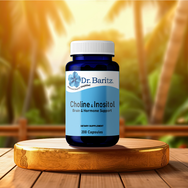 Choline & Inositol - Brain & Hormone Support (200 caps)